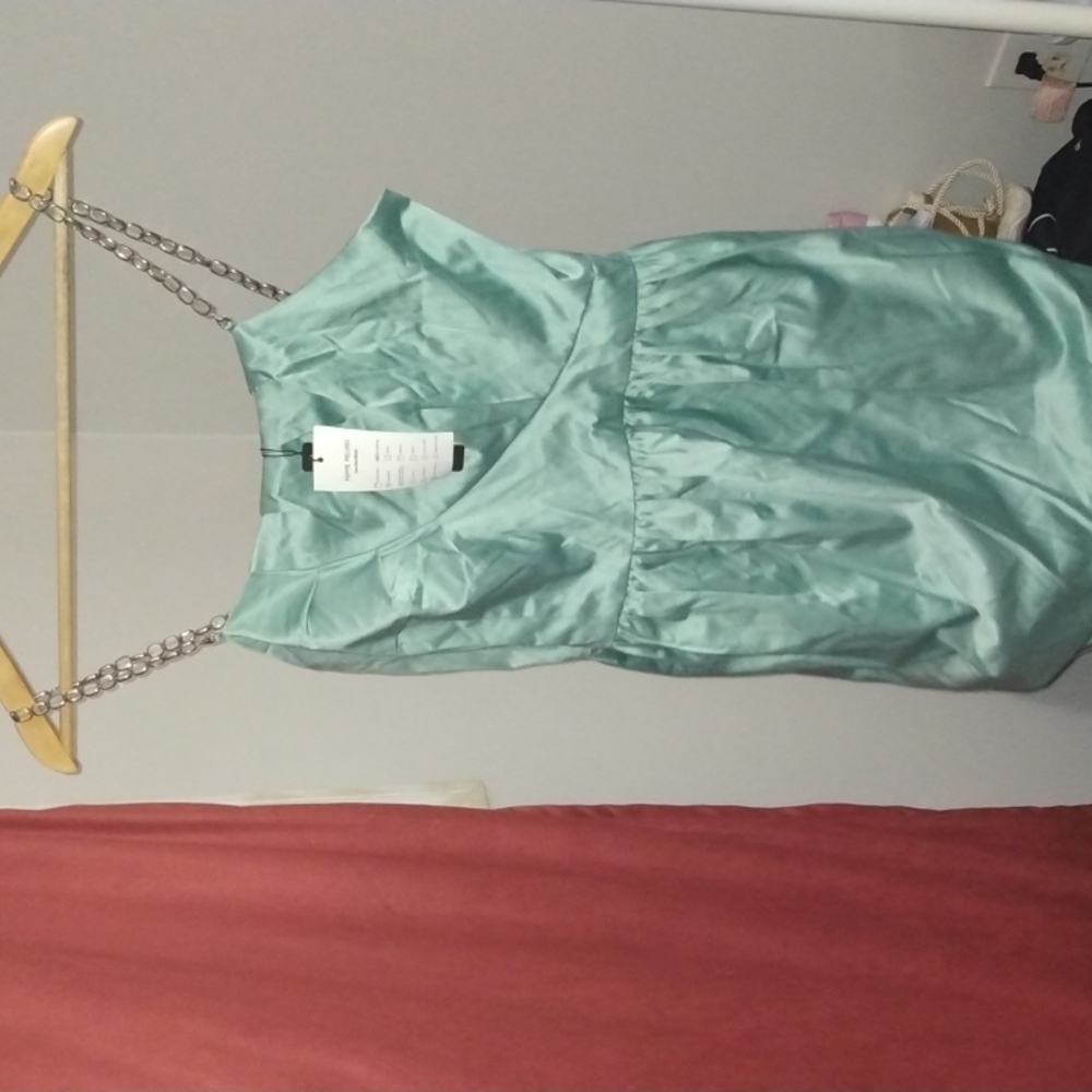 Peppe Peluso green cocktail dress new with tags size Large